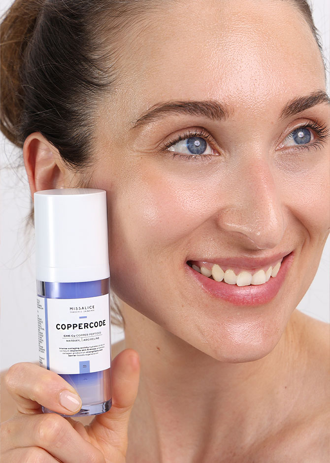 COPPERCODE / Hydrating Copper Peptide Gel-Cream (30ml) - Image 2