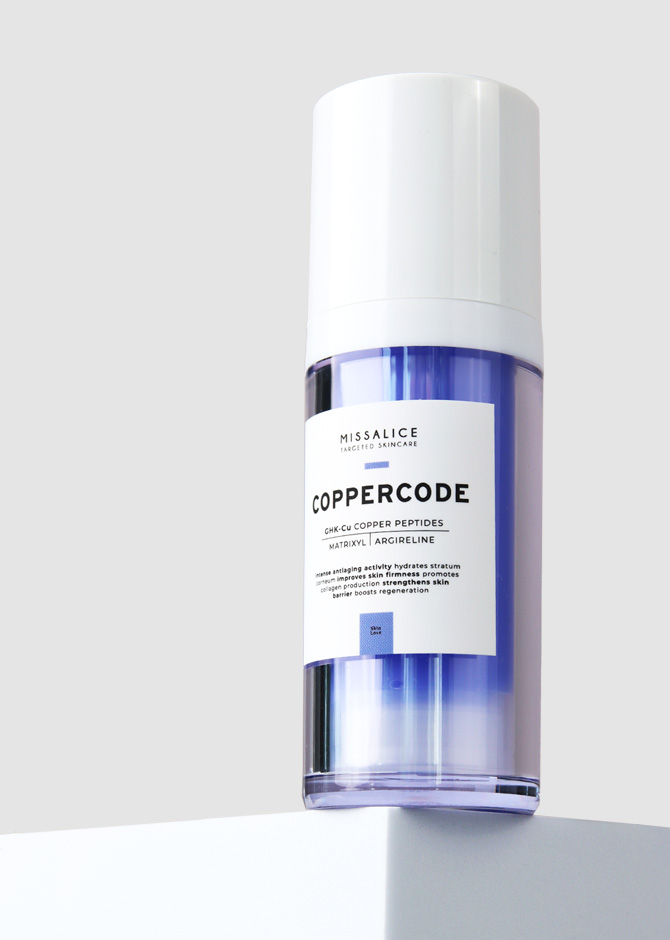 COPPERCODE / Hydrating Copper Peptide Gel-Cream (30ml) - Image 4