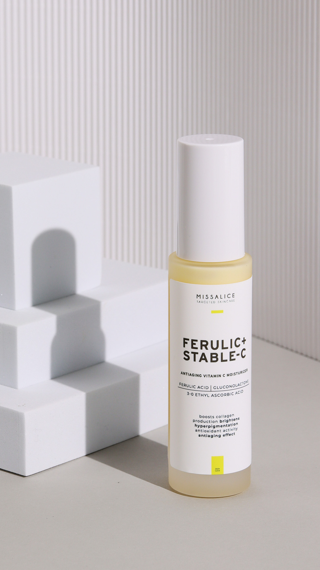 FERULIC + STABLE-C / Antiaging Moisturizer with Ferulic Acid & Stable Vitamin C - Image 5