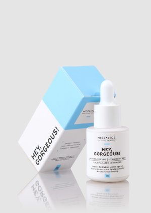 HEY, GORGEOUS! / Intensely Hydrating Serum with Peptides, Hyaluronic Acid and Ceramides