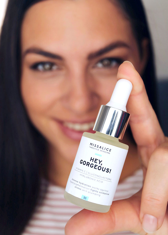 HEY, GORGEOUS! / Intensely Hydrating Serum with Peptides, Hyaluronic Acid and Ceramides - Image 2