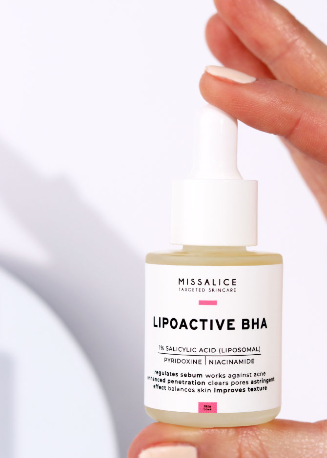 LIPOACTIVE BHA / Hydrating Serum with 1% Liposomal Salicylic Acid (BHA) - Image 4