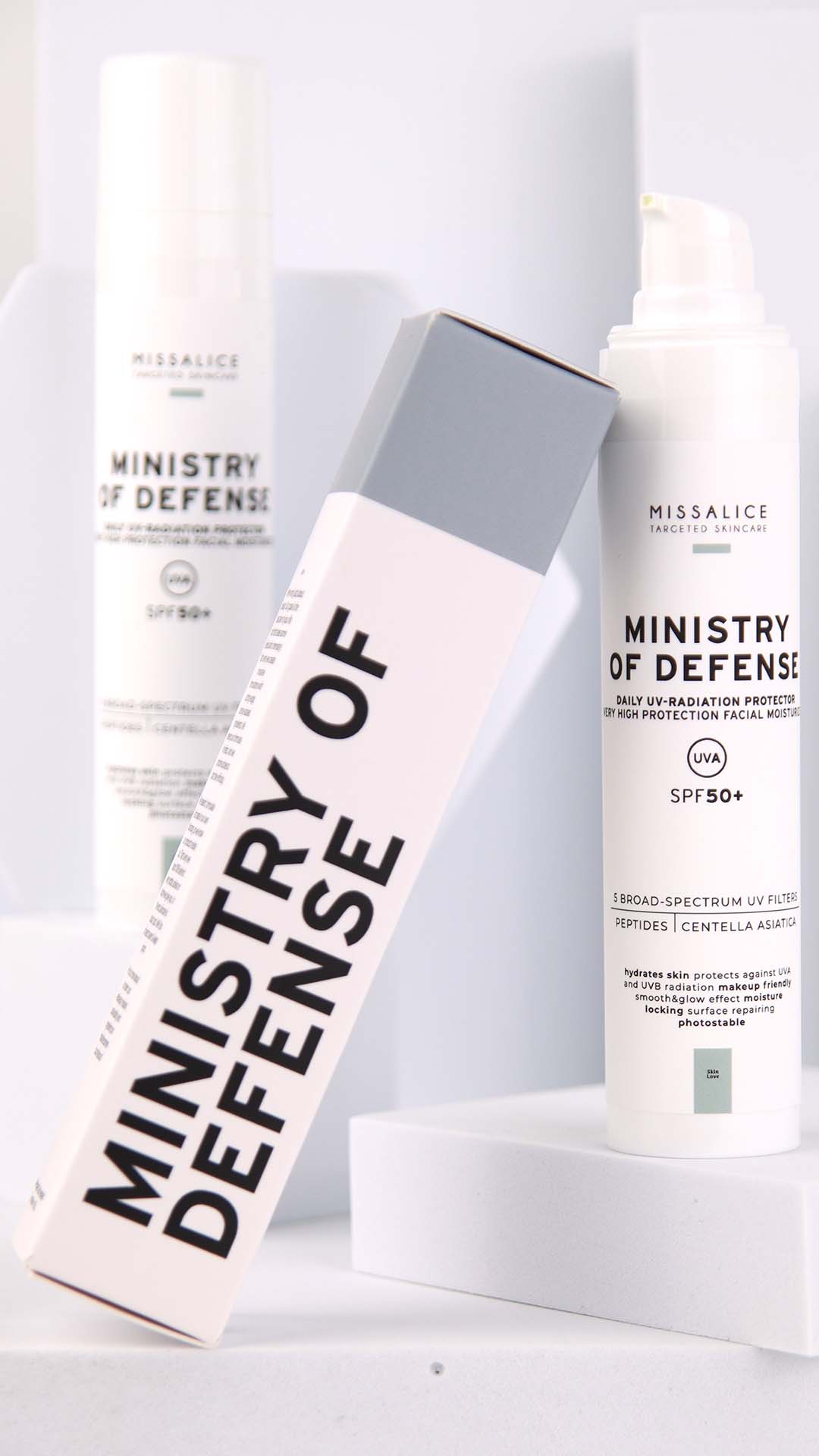 MINISTRY OF DEFENSE / Broad-Spectrum SPF 50+ Sun Protection (50ml) - Image 3