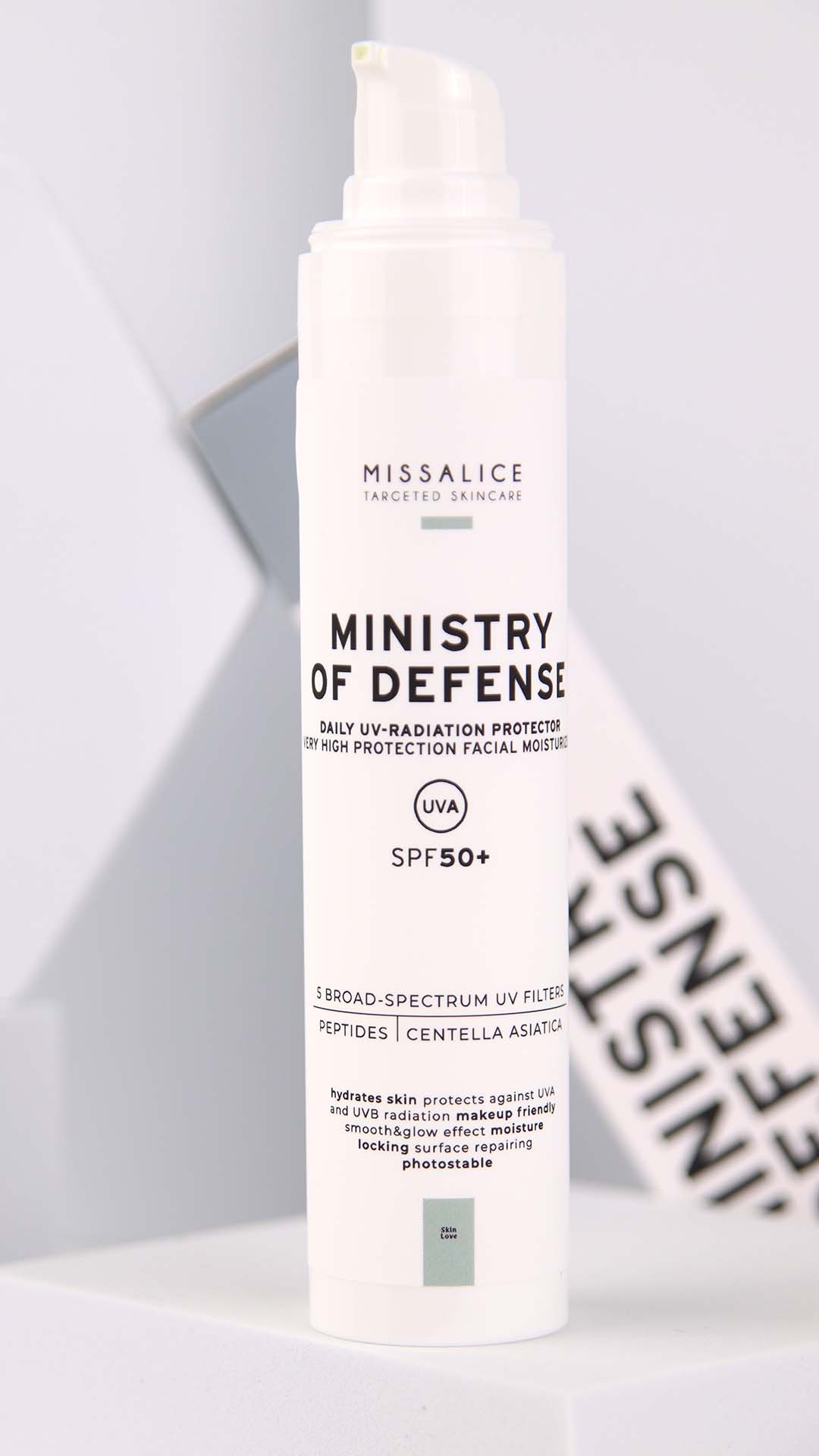 MINISTRY OF DEFENSE / Broad-Spectrum SPF 50+ Sun Protection (50ml) - Image 5