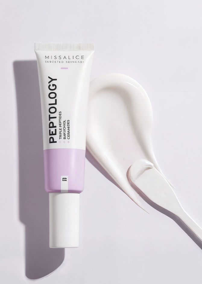 PEPTOLOGY / Peptide Cream with Liposomal Ceramides & Bakuchiol - Image 3