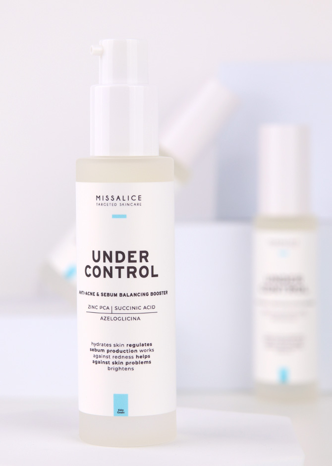 UNDER CONTROL / Sebum-Balancing Booster for Oily & Acne-Prone Skin - Image 3