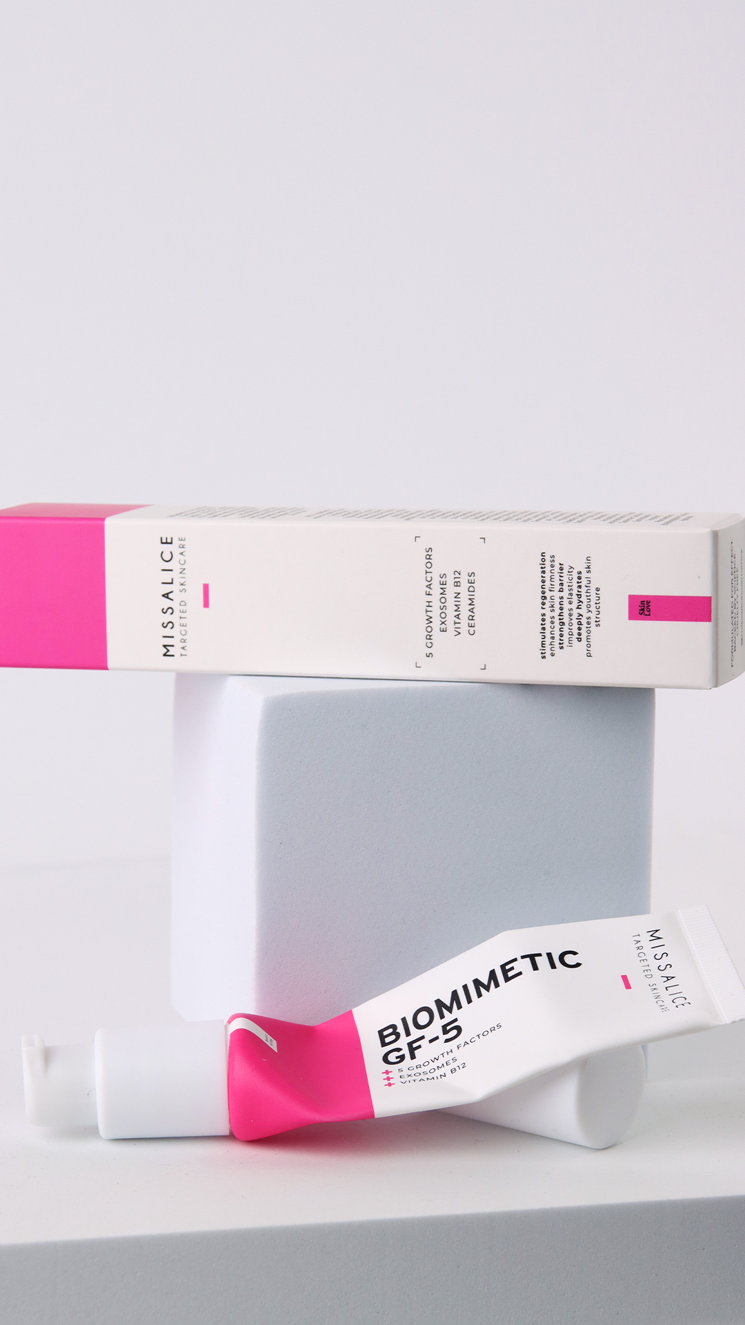 BIOMIMETIC GF-5 / Anti-Aging Cream with Growth Factors & Exosomes - Image 4