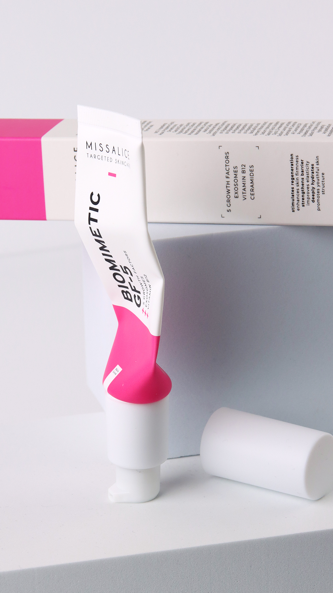 BIOMIMETIC GF-5 / Anti-Aging Cream with Growth Factors & Exosomes - Image 2